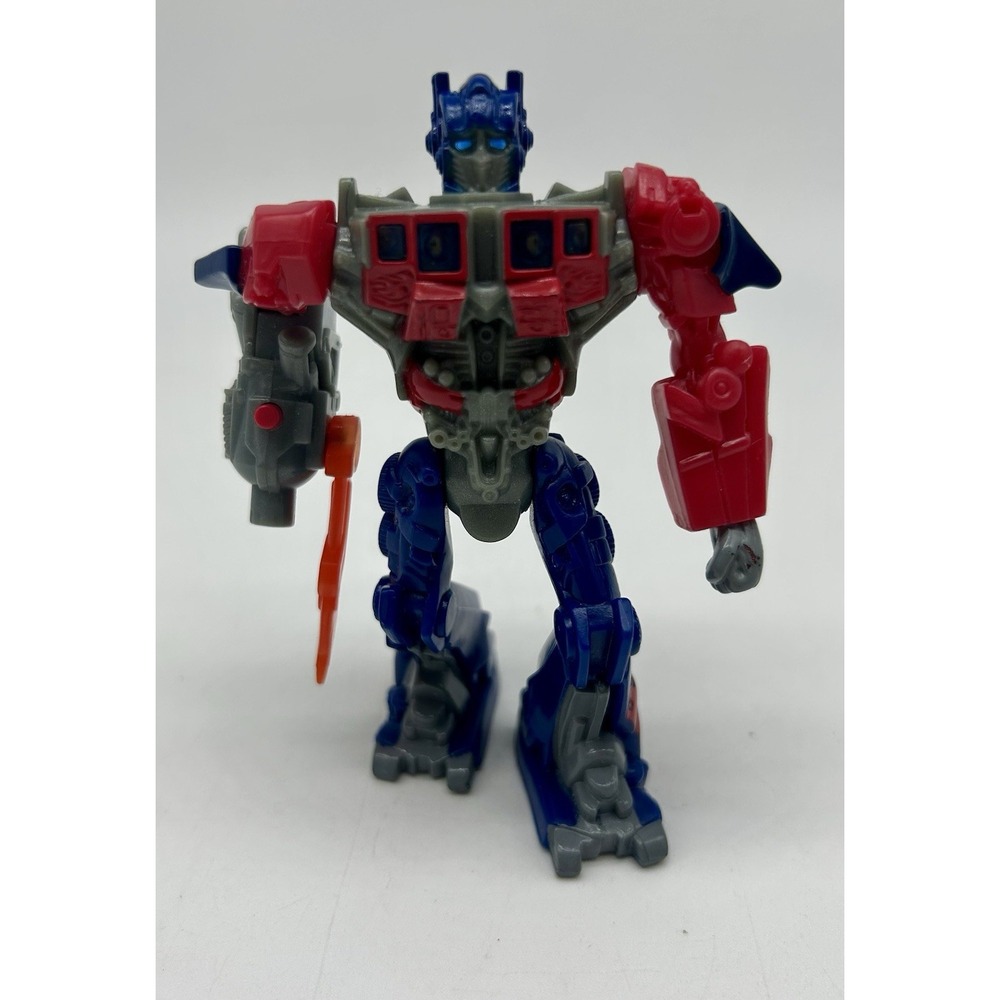 2010 McDonalds Happy Meal Collectible Toy Transformers Optimus Prime Figure #1